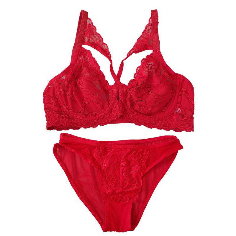 ست شورت و سوتین زنانه مدل گیپور