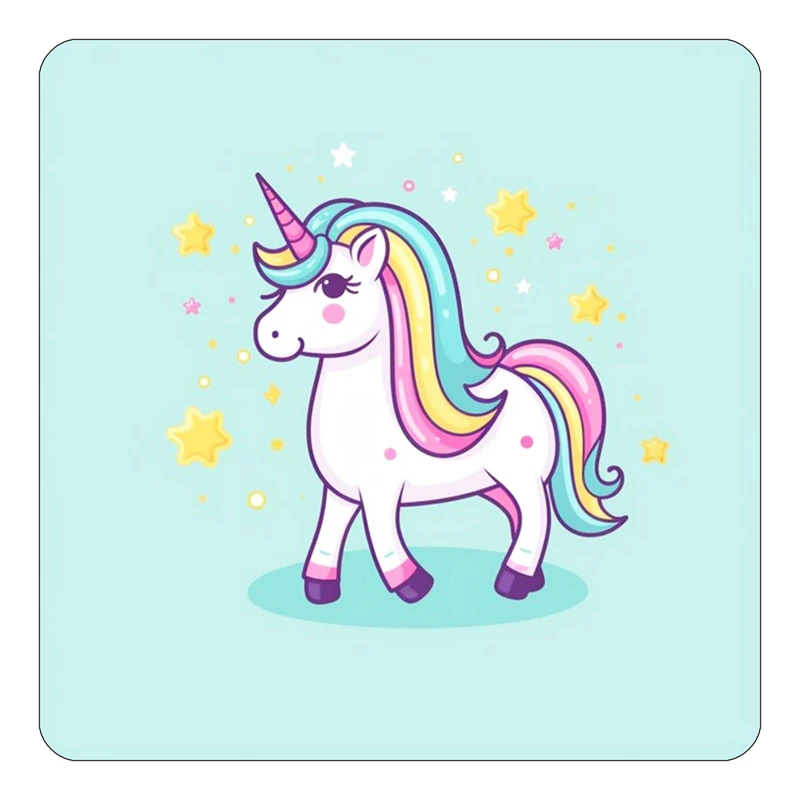 مگنت کاکتی طرح اسب تک شاخ و یونیکورن مدل mp29981