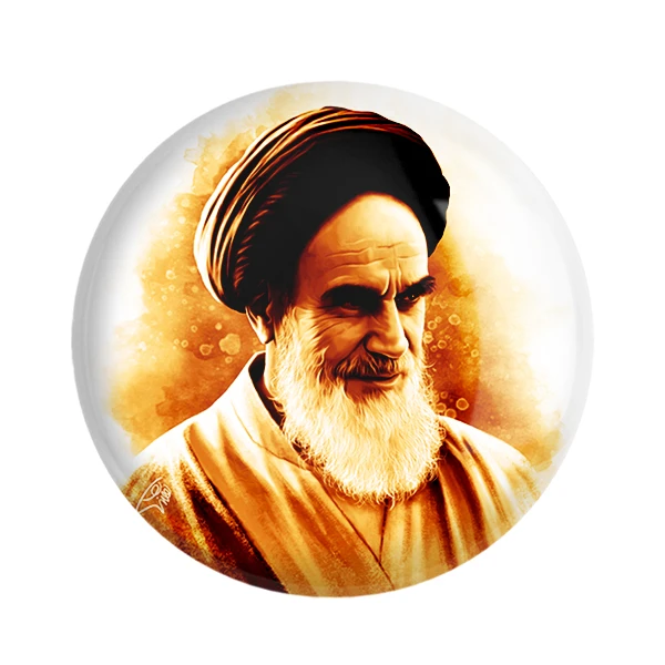 مگنت خندالو طرح تصویر امام خمینی کد 2553