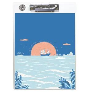 تخته شاسی طه چوب  مدل Beautiful oceanسایز A4
