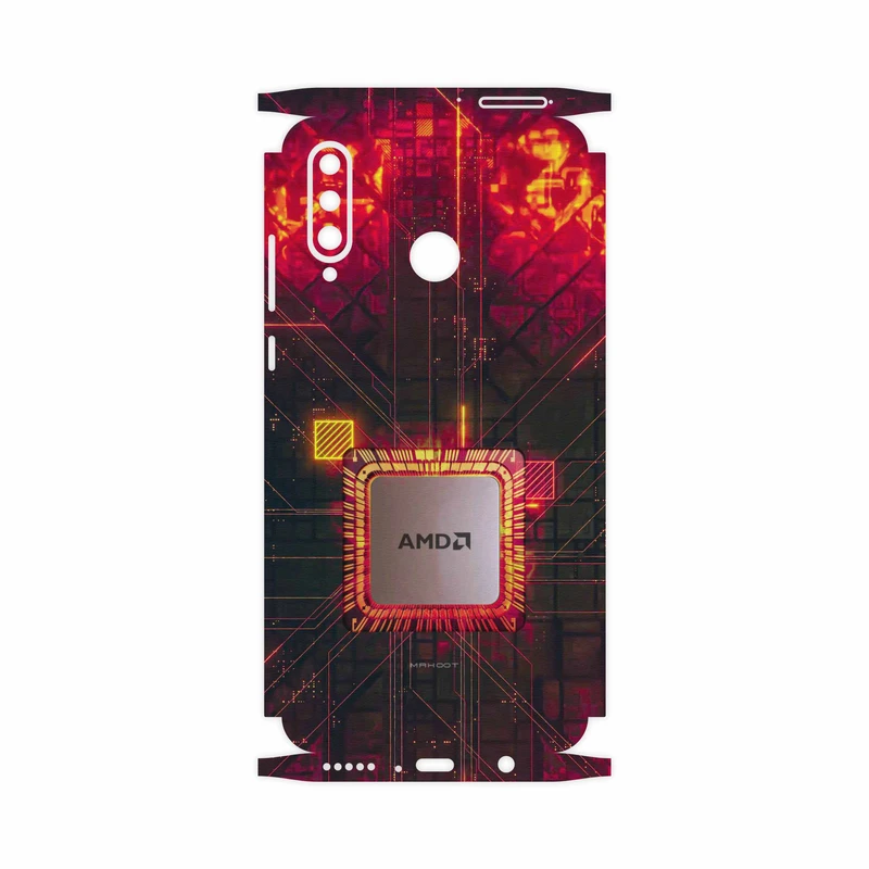 برچسب پوششی ماهوت مدل AMD-Brand-FullSkin مناسب برای گوشی موبایل هوآوی P30 Lite (48 MP Camera)