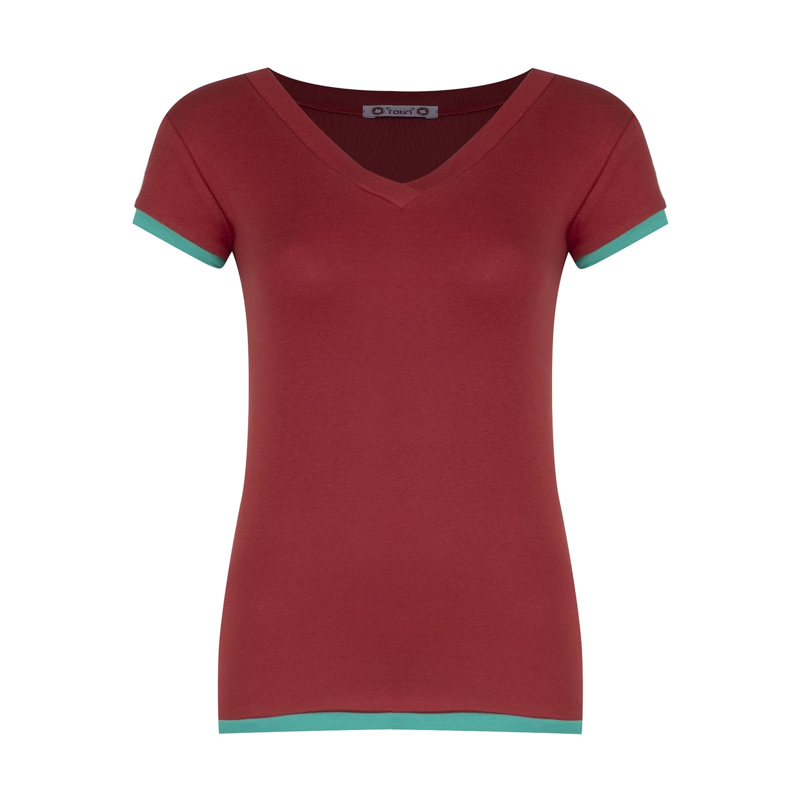 تی شرت زنانه افراتین کد 2556 رنگ قرمز -  - 1