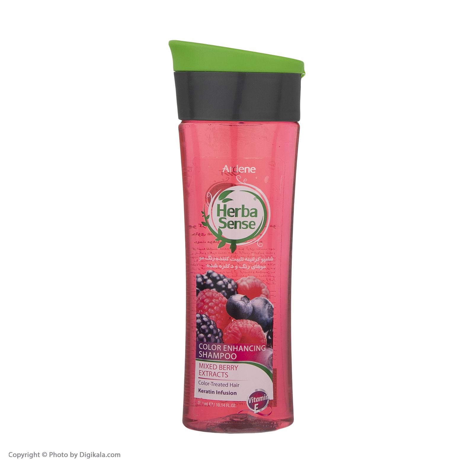 شامپو تثبیت کننده رنگ مو آردن هرباسنس مدل Mixed Berry مناسب موهای رنگ شده حجم 300 میلی لیتر -  - 3