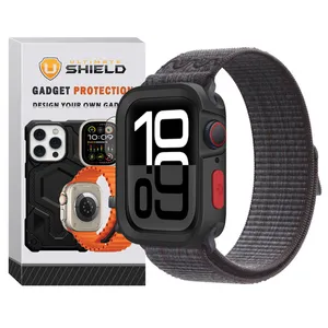 Ultimate Shield band model Hyper Defender suitable for Apple watch 45mm Series 7 with cover