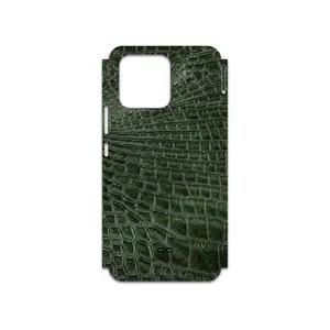 MAHOOT Green-Crocodile-Leather Cover Sticker for Honor X5