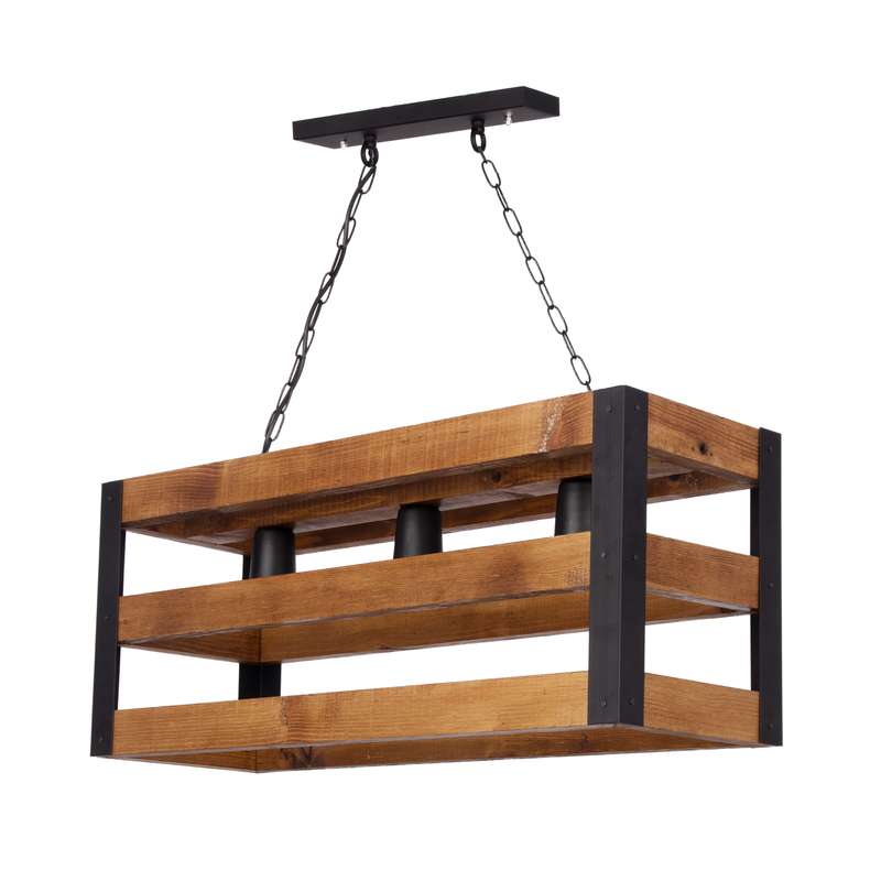 چراغ آویز ای دی ام وود مدل چوبی کد W-1703