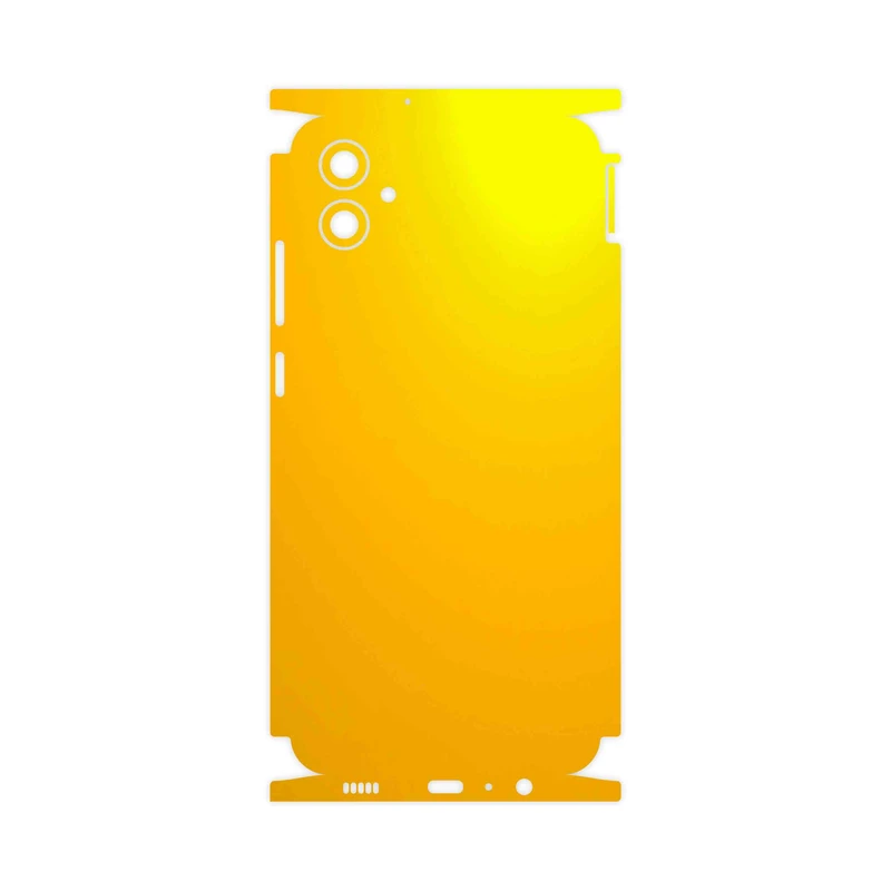 برچسب پوششی ماهوت مدل Matte-Deep-Mustard-FullSkin مناسب برای گوشی موبایل سامسونگ Galaxy M04