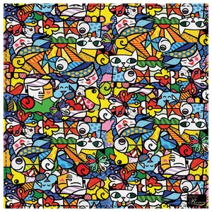 دستمال سر و گردن رنس مدل HH1-10003