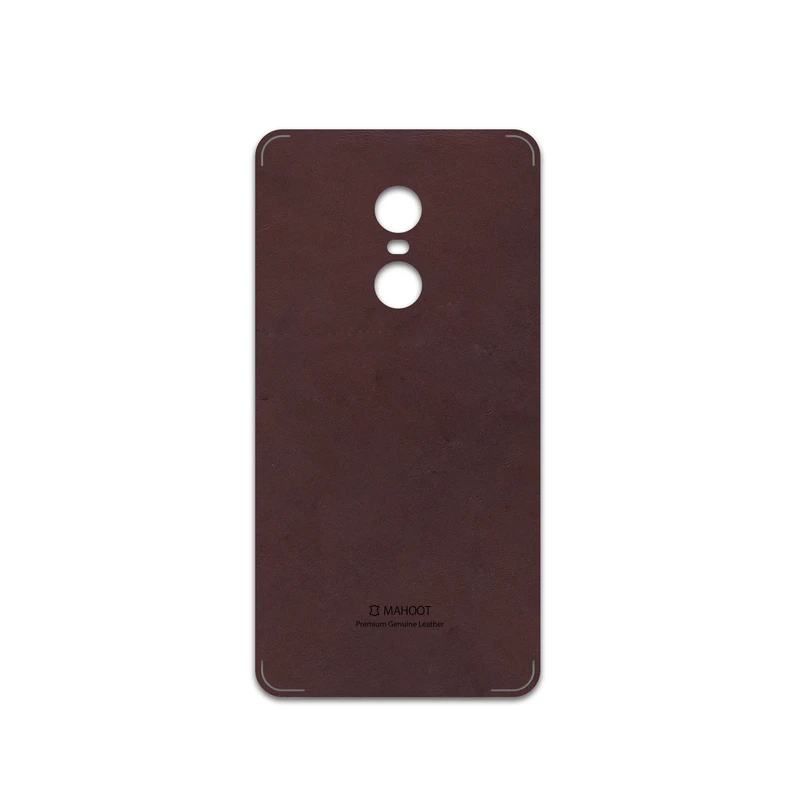 برچسب پوششی ماهوت مدل Matte-Dark-Brown-Leather مناسب برای گوشی موبایل شیائومی Redmi Note 4