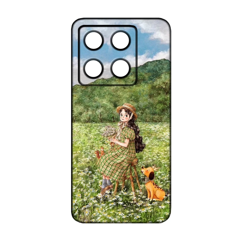 کاور طرح دخترانه کد 272 مناسب برای گوشی موبایل شیائومی 14T