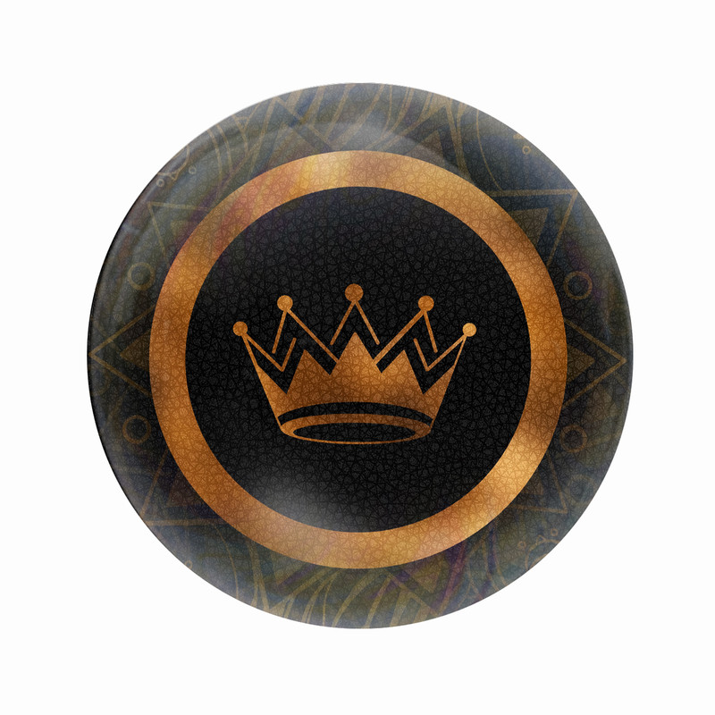 مگنت عرش طرح تاج KING کد Asm3593