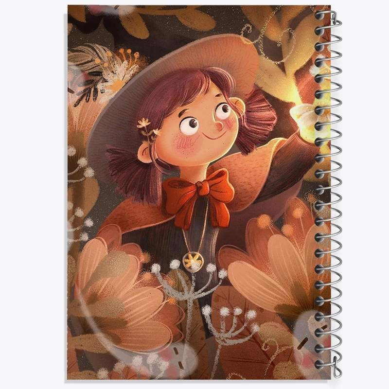 دفتر لیست خرید 50 برگ خندالو طرح دخترانه کد F2863