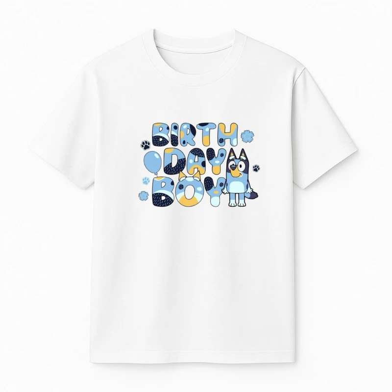 تی‌شرت آستین کوتاه پسرانه مدل بلویی 