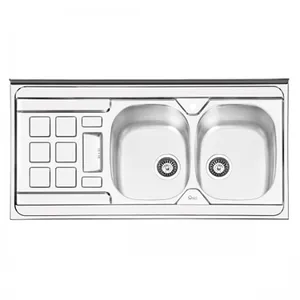 سینک ظرفشویی ایلیا استیل مدل 1021 روکار 