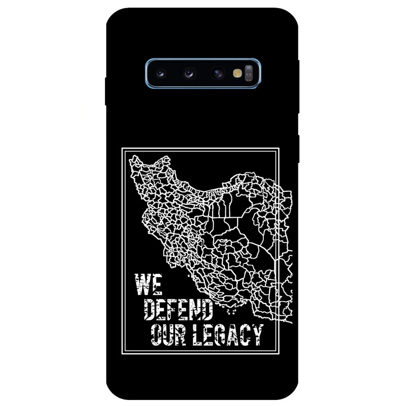 کاور مگافون طرح ایران مدل 1886 مناسب برای گوشی موبایل سامسونگ Galaxy S10        