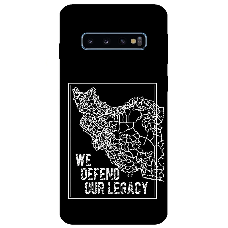 کاور مگافون طرح ایران مدل 1886 مناسب برای گوشی موبایل سامسونگ Galaxy S10 Plus        