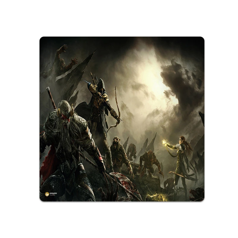 ماوس پد هومرو مدل NX561 طرح بازی The Elder Scrolls سایز 40x40 سانتی‌متر