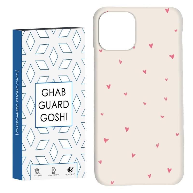 کاور قاب گارد گوشی طرح قلب کد Dimo-177 مناسب برای گوشی موبایل اپل  IPHONE 11 PRO MAX