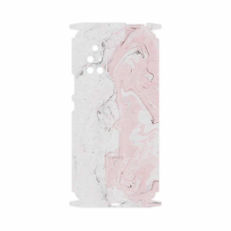 برچسب پوششی ماهوت مدل Blanco-Pink-Marble-FullSkin مناسب برای گوشی موبایل هوآوی Nova 8