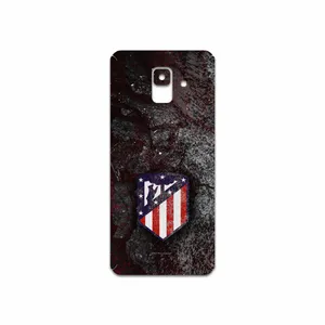 MAHOOT Atletico de Madrid Cover Sticker for Samsung Galaxy A6 2018