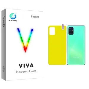 Junbo Viva Glass Back Protector For Samsung a51
