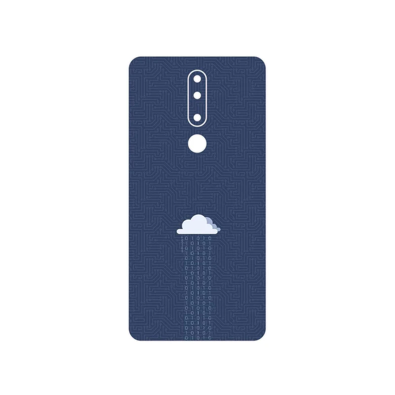 برچسب پوششی ماهوت مدل Minimal Data Cloud مناسب برای گوشی موبایل نوکیا 3.1 Plus