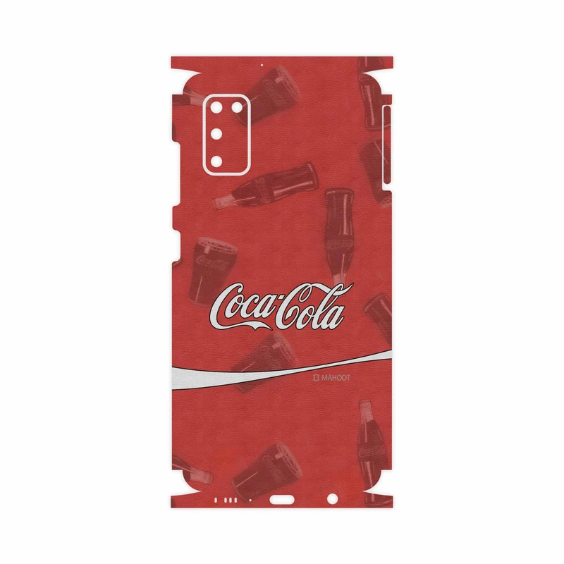 برچسب پوششی ماهوت مدل Coca-Cola-Logo-FullSkin مناسب برای گوشی موبایل سامسونگ Galaxy A41