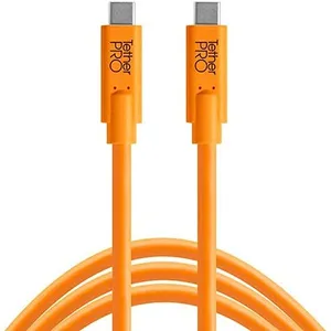 کابل رابط دوربین تتر تولز مدل Tether Pro USB-C male to USB-C male طول 4.6 متر