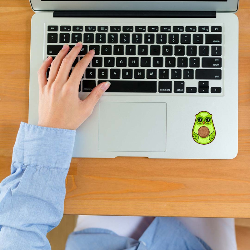 استیکر لپ تاپ طرح  Avocad-OWL کد ST-297