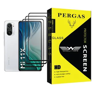Waily Nice Pergas Glass MIX003 Screen Protector For Xiaomi Mi 11X Pack Of 3