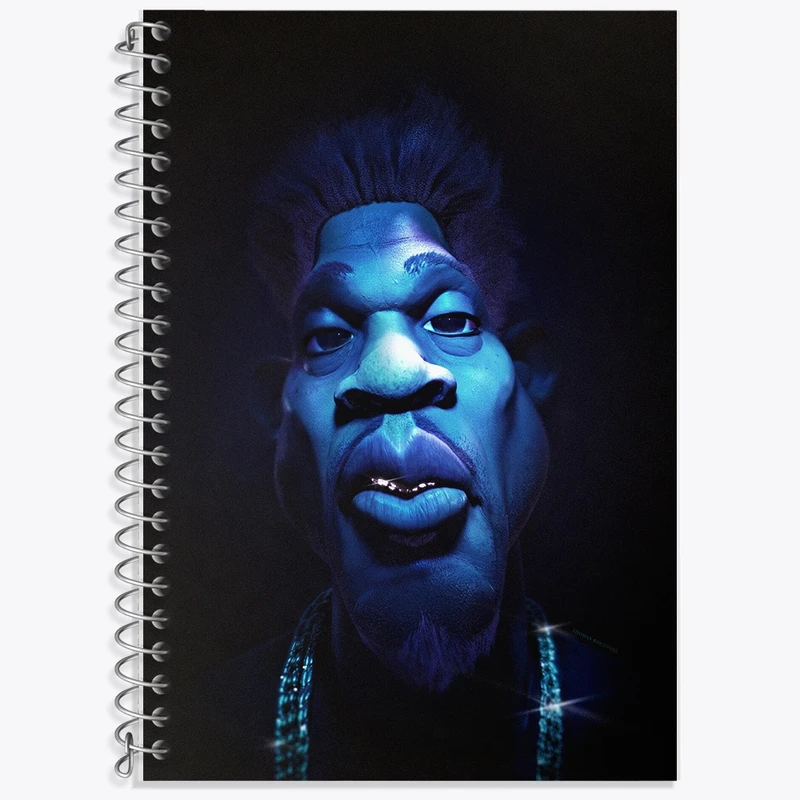 دفتر لغت 50 برگ خندالو طرح Joey Starr کد F773