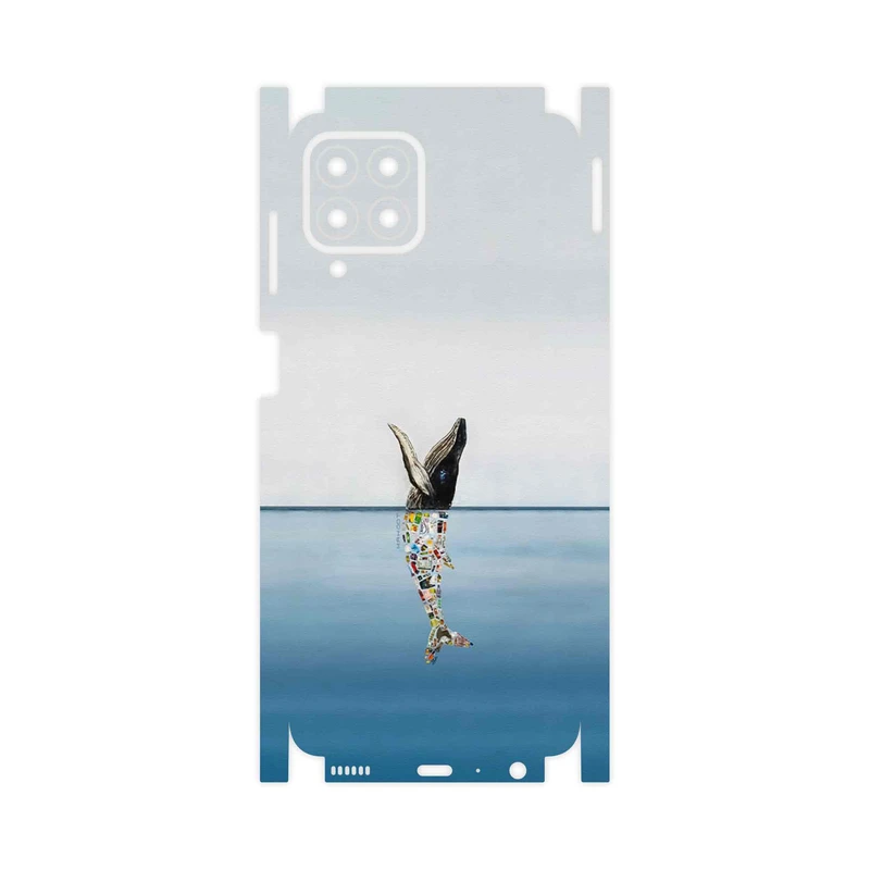 برچسب پوششی ماهوت مدل Collage of Sea Trash-FullSkin مناسب برای گوشی موبایل سامسونگ Galaxy M33