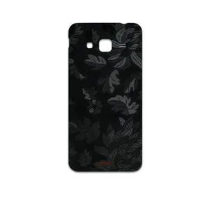 MAHOOT Black-Wildflower Cover Sticker for Samsung Galaxy J3 2016