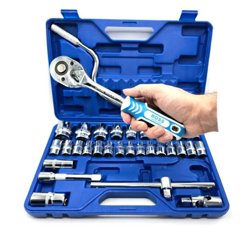 آچار بکس باس مدل LIFE STYLE - BOX33 مجموعه 33 عددی