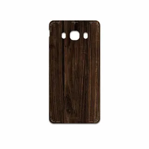 MAHOOT Dark Walnut Wood Cover Sticker for Samsung Galaxy J5 2016