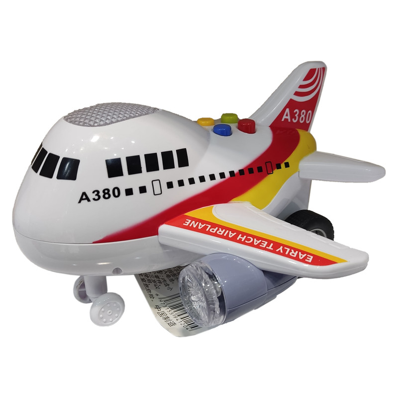 هواپیما بازی مدل ایر باس A380 موزیکال کد NO.233