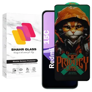 Shahr Glass CATPRV Privacy Screen Protector Suitable For Xiaomi Redmi 15C 4G / 5G