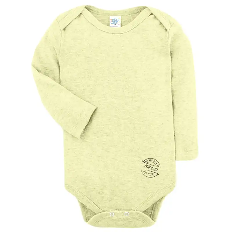 ست بادی آستین بلند و شلوار نوزادی نیل کوک مدل Olive set مجموعه 2 عددی