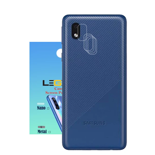 محافظ لنز دوربین نانو مدل nano-05 مناسب برای گوشی موبایل سامسونگ galaxy a01 core بسته 5 عددی