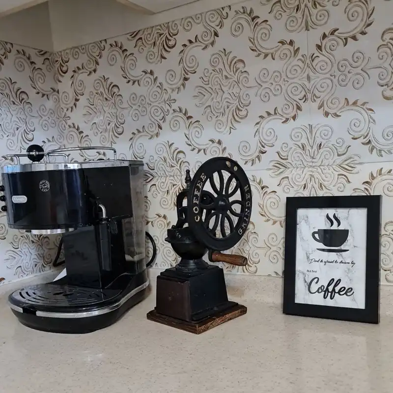 تابلو مدل آشپزخانه طرح کافی