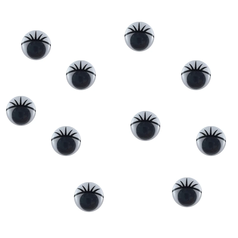 چشم عروسک مدل H3 بسته 10 عددی
