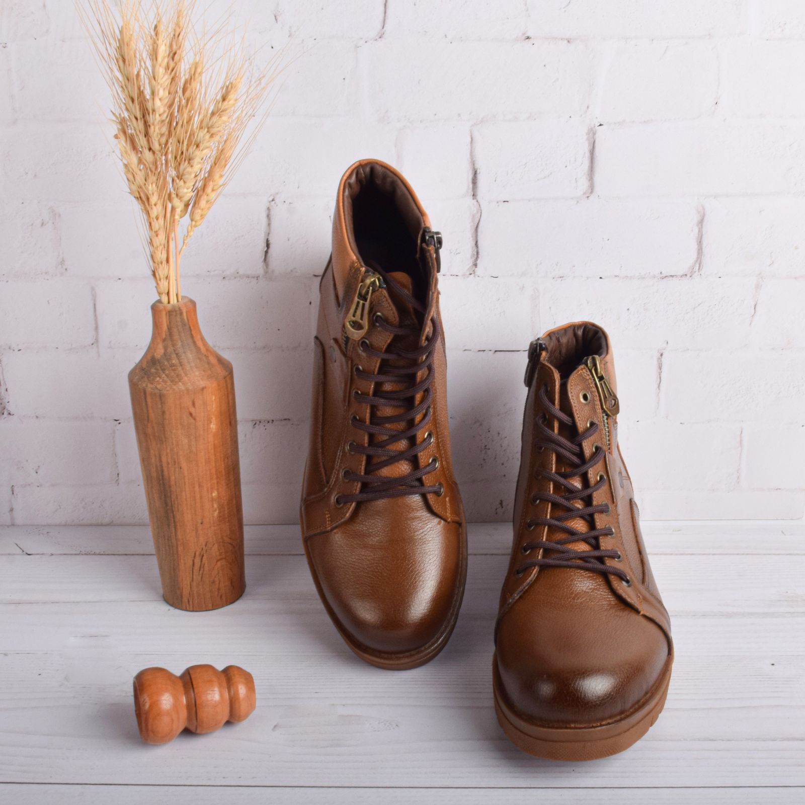 نیم بوت مردانه مدل بلنزا کد BR.1224 -  - 12