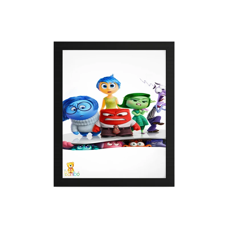 تابلو بانیبو طرح کارتونی کد 102 فریم مشکی