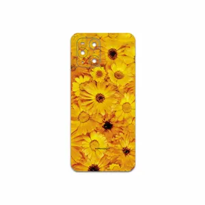 MAHOOT Yellow-Flower Cover Sticker for Oppo Find X3 Pro