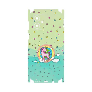 MAHOOT Rainbow unicorn adventure-FullSkin Cover Sticker for Motorola Moto G54