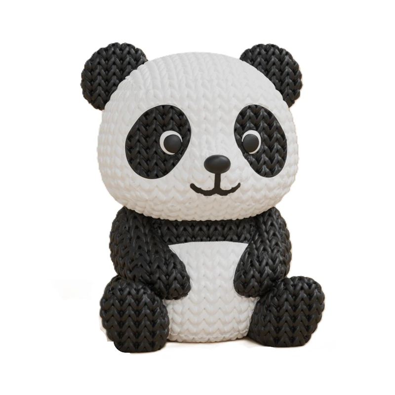 فیگور طرح سوناده مدل Knitted Panda ارتفاع 5 سانتی‌متر