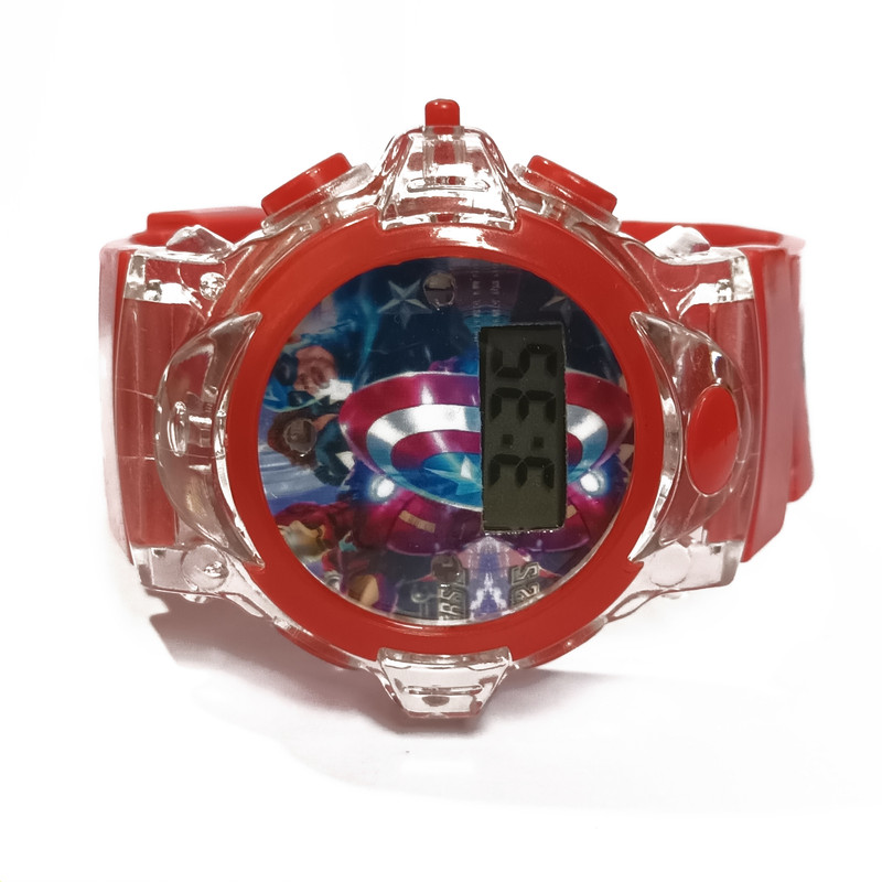 ساعت مچی دیجیتال مدل چراغ دار موزیکال کد 00R ساعت مچی دیجیتال مدل چراغ دار موزیکال کد 00R