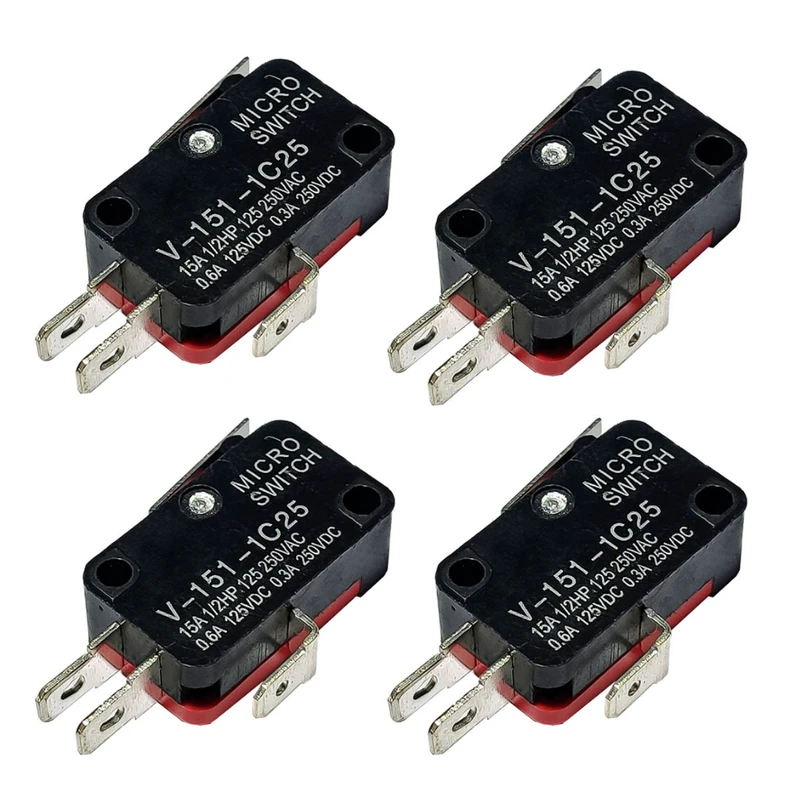 میکروسوئیچ مدل TK-V-151 بسته 4 عددی 