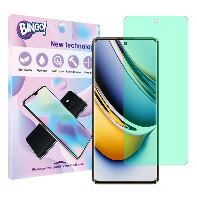 محافظ صفحه نمایش گرین لایت بینگو مناسب برای گوشی موبایل ریلمی 11 Pro Plus