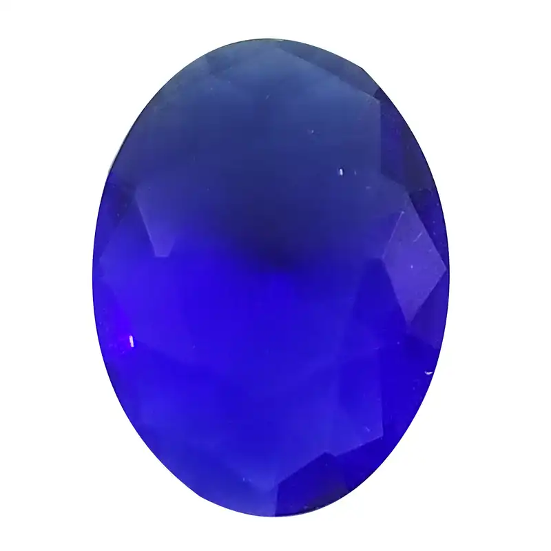 سنگ یاقوت کبود سلین کالا مدل بیضی کد pc2-1